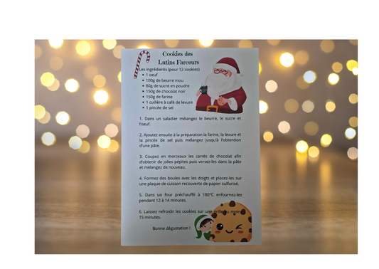 Recette Cookies des Lutins Farceurs