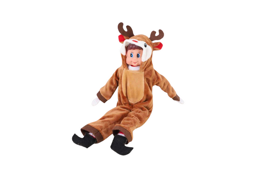 Costume Lutin Farceur Renne de Noël