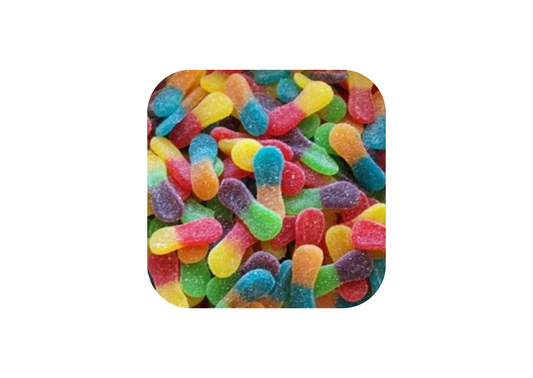Langues multicolores sucrées (100g)