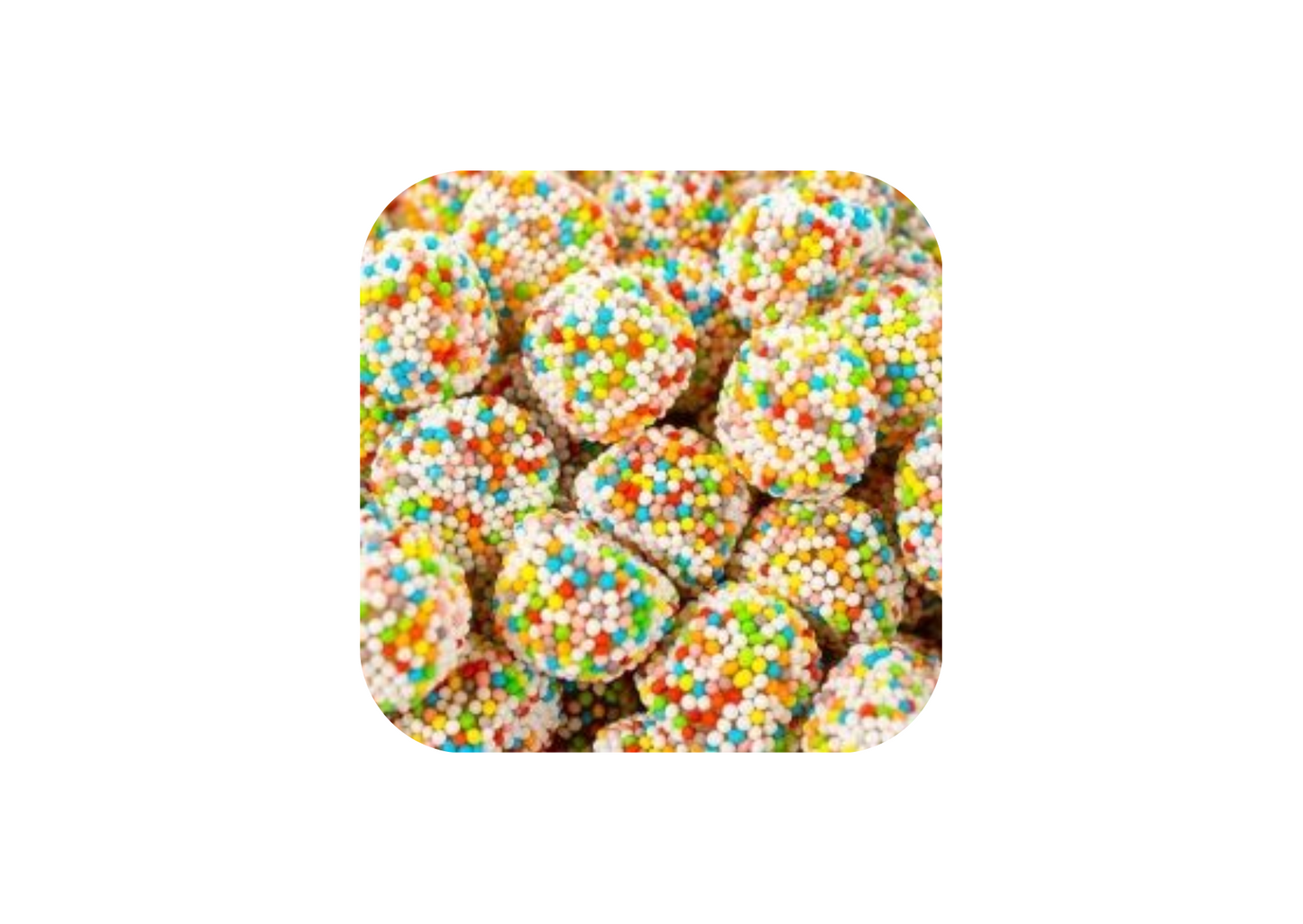 Mûres perlées multicolores (100g)